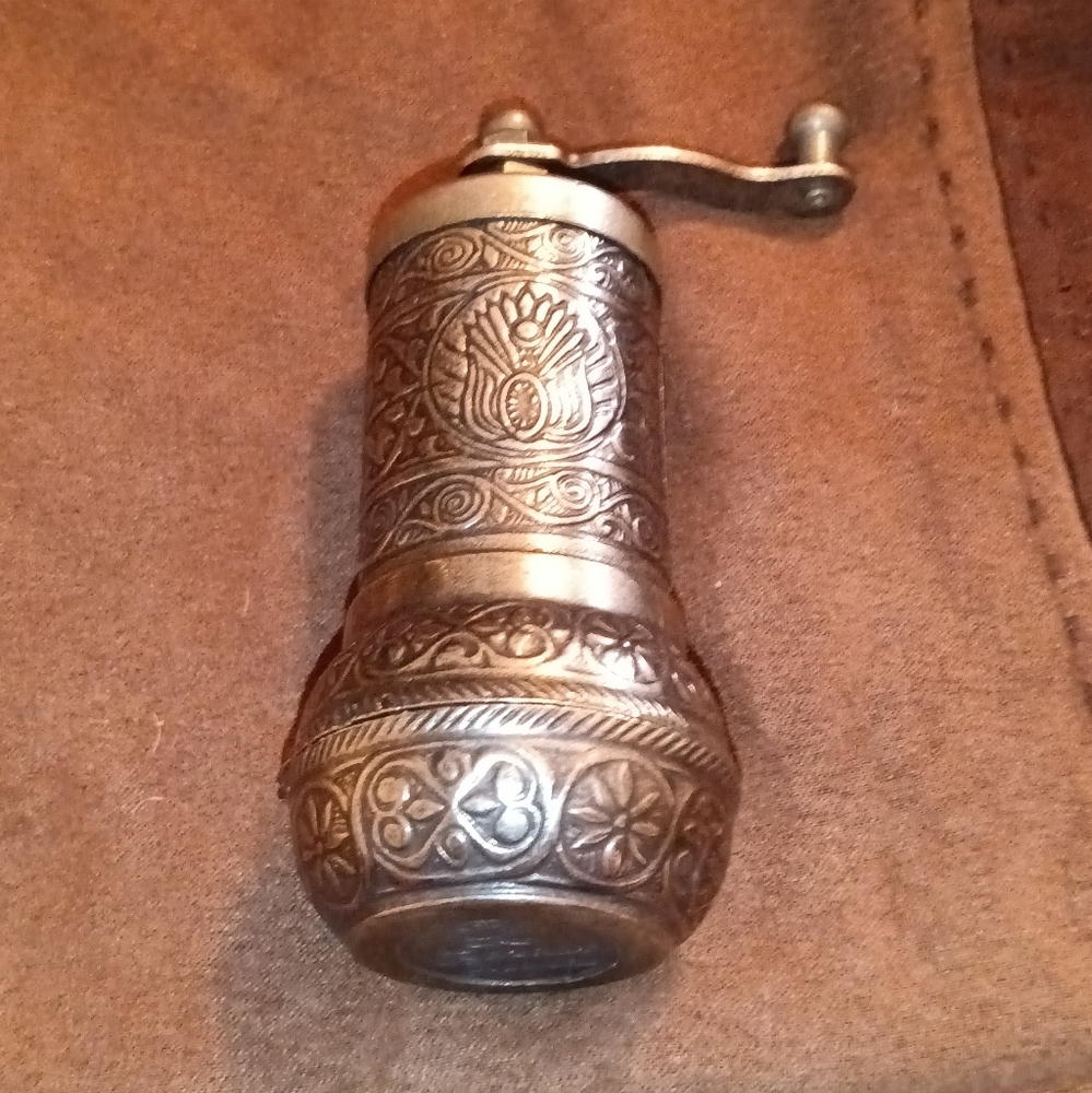 Turkish Coffee, Salt, Pepper Grinder